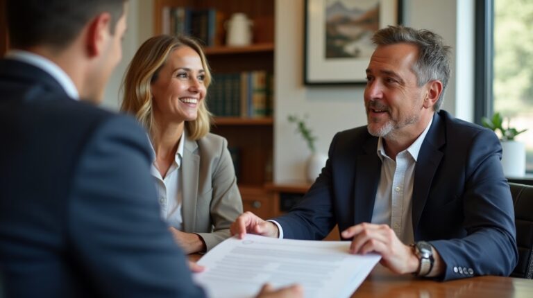 The experienced legal team at Moreno Valley Probate Law helping Inland Empire families from our Moreno Valley office consults with heirs in the Moreno Valley office to sign vital court filings discussing Petitioning for Letters of Administration