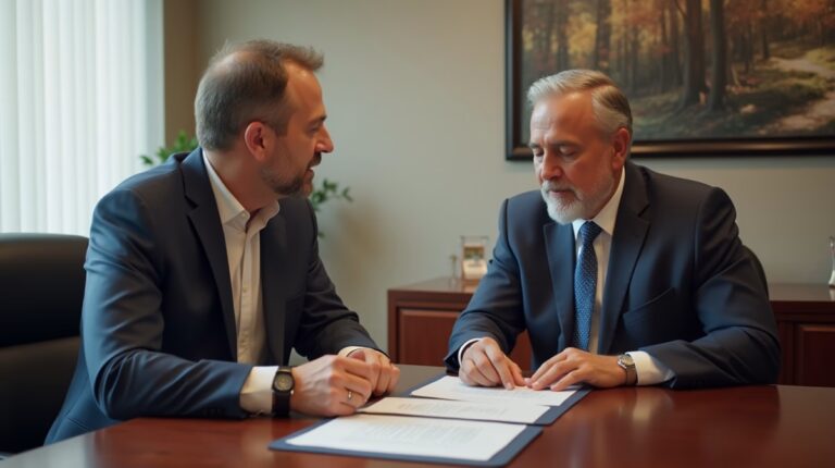 The experienced legal team at Moreno Valley Probate Law helping Inland Empire families from our Moreno Valley office consults with heirs in the Moreno Valley office to sign vital court filings discussing Priority of Debts in California Probate