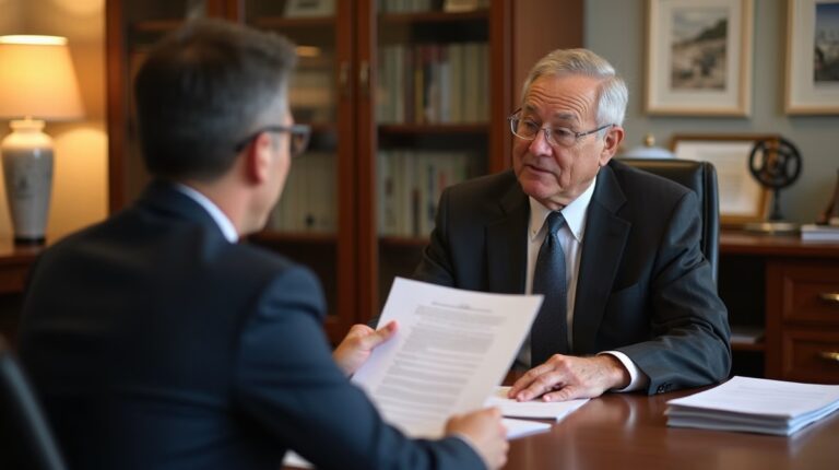 The experienced legal team at Moreno Valley Probate Law helping Inland Empire families from our Moreno Valley office consults with heirs in the Moreno Valley office to sign vital court filings discussing Probate Options for Small Moreno Valley Estates