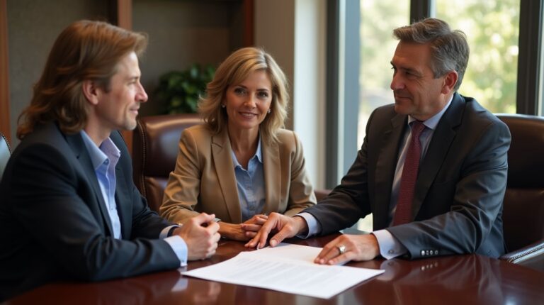 The experienced legal team at Moreno Valley Probate Law helping Inland Empire families from our Moreno Valley office consults with heirs in the Moreno Valley office to sign vital court filings discussing Proving Bad Faith Asset Taking
