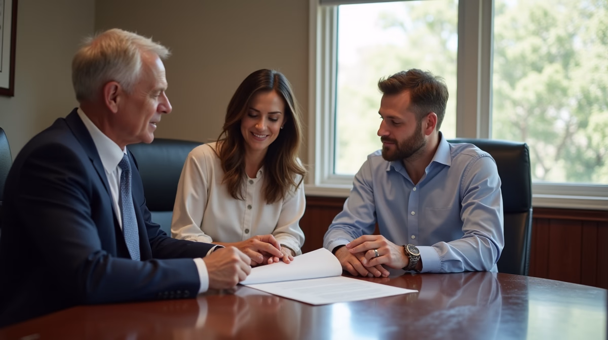 The experienced legal team at Moreno Valley Probate Law helping Inland Empire families from our Moreno Valley office consults with heirs in the Moreno Valley office to sign vital court filings discussing Proving Oral Contracts for Property