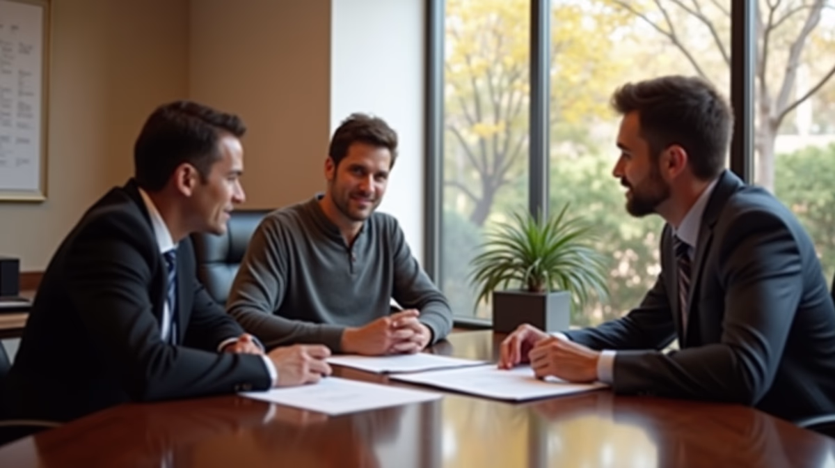 The experienced legal team at Moreno Valley Probate Law helping Inland Empire families from our Moreno Valley office consults with heirs in the Moreno Valley office to sign vital court filings discussing Requesting Extraordinary Fees at Closing