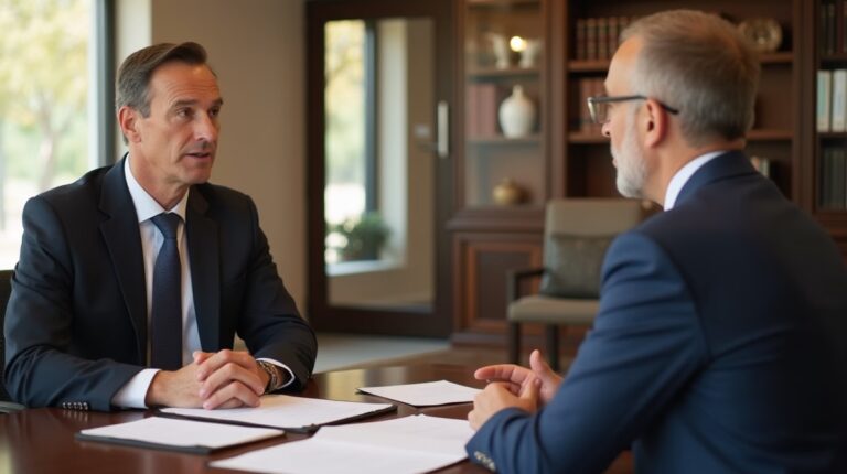 The experienced legal team at Moreno Valley Probate Law helping Inland Empire families from our Moreno Valley office consults with heirs in the Moreno Valley office to sign vital court filings discussing Right to Know Trustee Fees