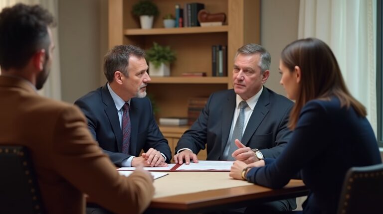 The experienced legal team at Moreno Valley Probate Law helping Inland Empire families from our Moreno Valley office consults with heirs in the Moreno Valley office to sign vital court filings discussing Right to Know the Successor Trustee