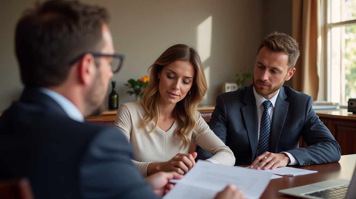 The experienced legal team at Moreno Valley Probate Law helping Inland Empire families from our Moreno Valley office consults with heirs in the Moreno Valley office to sign vital court filings discussing Right to See Trust Bank Statements