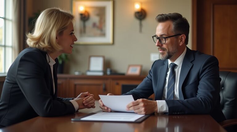 The experienced legal team at Moreno Valley Probate Law helping Inland Empire families from our Moreno Valley office consults with heirs in the Moreno Valley office to sign vital court filings discussing Scheduling a Hearing for a Moreno Valley Estate