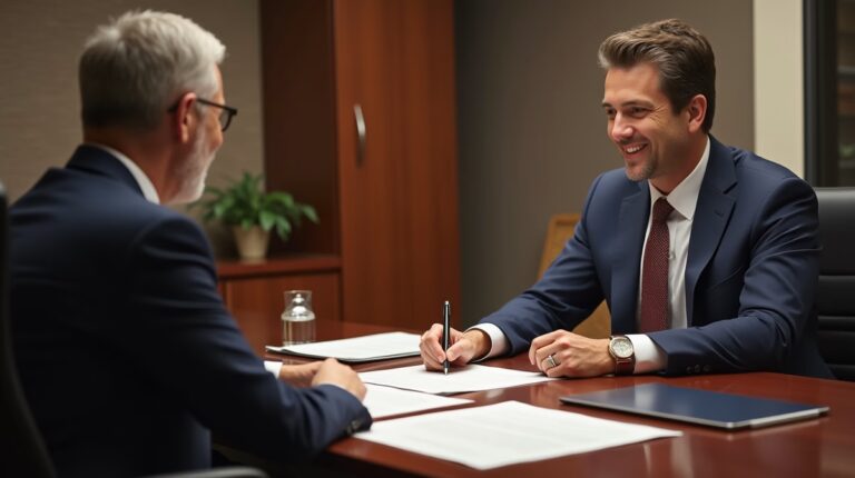 The experienced legal team at Moreno Valley Probate Law helping Inland Empire families from our Moreno Valley office consults with heirs in the Moreno Valley office to sign vital court filings discussing Securing a Vacant Moreno Valley House