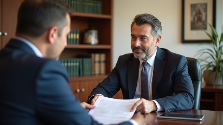 The experienced legal team at Moreno Valley Probate Law helping Inland Empire families from our Moreno Valley office consults with heirs in the Moreno Valley office to sign vital court filings discussing Selling a Moreno Valley House Without Confirmation
