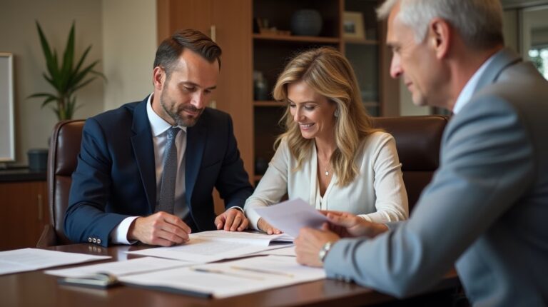 The experienced legal team at Moreno Valley Probate Law helping Inland Empire families from our Moreno Valley office consults with heirs in the Moreno Valley office to sign vital court filings discussing Small Estate Affidavit With a Will