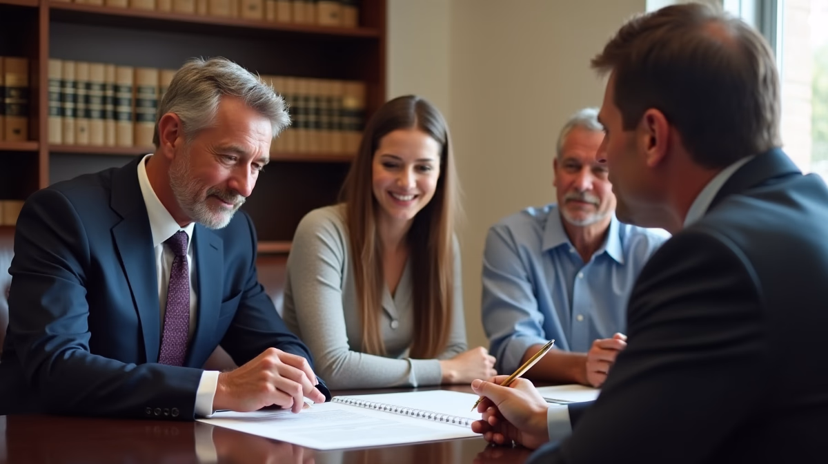 The experienced legal team at Moreno Valley Probate Law helping Inland Empire families from our Moreno Valley office consults with heirs in the Moreno Valley office to sign vital court filings discussing Small Estate Affidavit for a Moreno Valley House