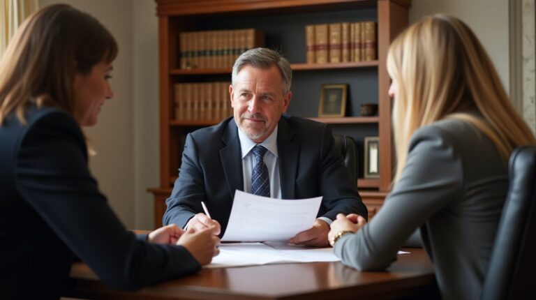 The experienced legal team at Moreno Valley Probate Law helping Inland Empire families from our Moreno Valley office consults with heirs in the Moreno Valley office to sign vital court filings discussing Status Review Hearings in Riverside County