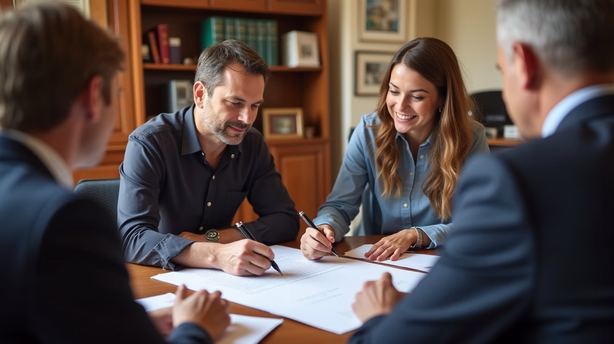 The experienced legal team at Moreno Valley Probate Law helping Inland Empire families from our Moreno Valley office consults with heirs in the Moreno Valley office to sign vital court filings discussing Statutory Fees for California Executors