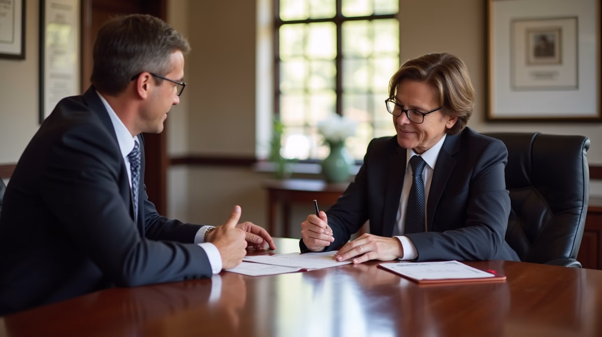The experienced legal team at Moreno Valley Probate Law helping Inland Empire families from our Moreno Valley office consults with heirs in the Moreno Valley office to sign vital court filings discussing Subpoenaing Deceaseds Bank Records