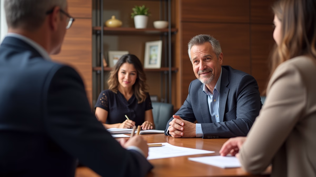 The experienced legal team at Moreno Valley Probate Law helping Inland Empire families from our Moreno Valley office consults with heirs in the Moreno Valley office to sign vital court filings discussing Suing for a Marvin Claim in Probate