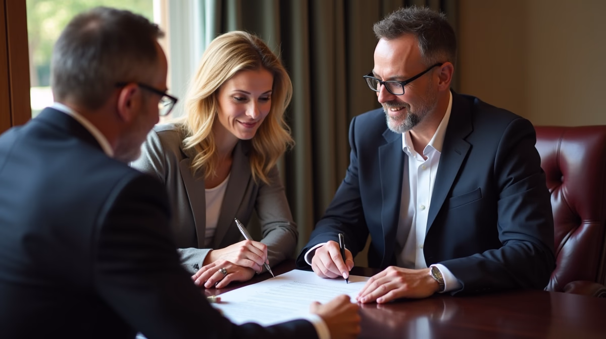 The experienced legal team at Moreno Valley Probate Law helping Inland Empire families from our Moreno Valley office consults with heirs in the Moreno Valley office to sign vital court filings discussing Switching from Limited to Full Authority