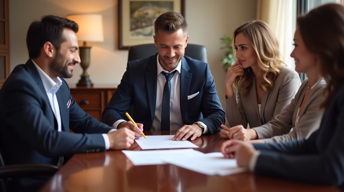 The experienced legal team at Moreno Valley Probate Law helping Inland Empire families from our Moreno Valley office consults with heirs in the Moreno Valley office to sign vital court filings discussing Trust Distribution Timelines in California