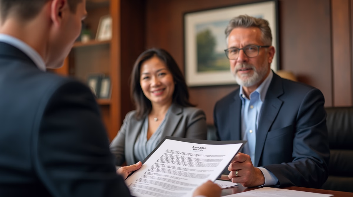 The experienced legal team at Moreno Valley Probate Law helping Inland Empire families from our Moreno Valley office consults with heirs in the Moreno Valley office to sign vital court filings discussing Valuing a Small Moreno Valley Estate