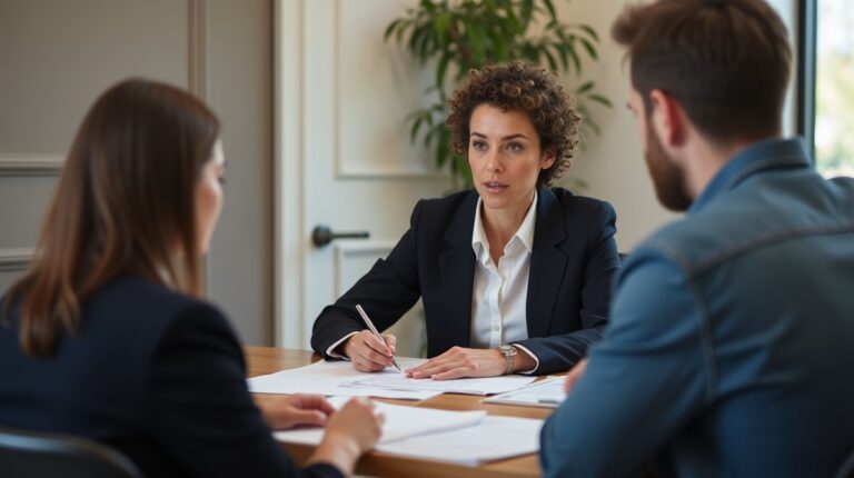 The experienced legal team at Moreno Valley Probate Law helping Inland Empire families from our Moreno Valley office consults with heirs in the Moreno Valley office to sign vital court filings discussing WalkIn Emergency Probate Hearings