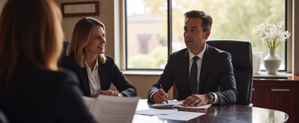 The experienced legal team at Moreno Valley Probate Law helping Inland Empire families from our Moreno Valley office consults with heirs in the Moreno Valley office to sign vital court filings discussing What Constitutes a Real Probate Emergency