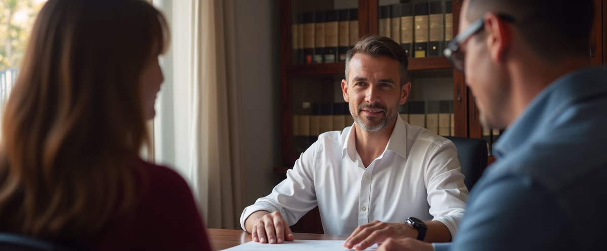 The experienced legal team at Moreno Valley Probate Law helping Inland Empire families from our Moreno Valley office consults with heirs in the Moreno Valley office to sign vital court filings discussing What Happens When Theres No Will