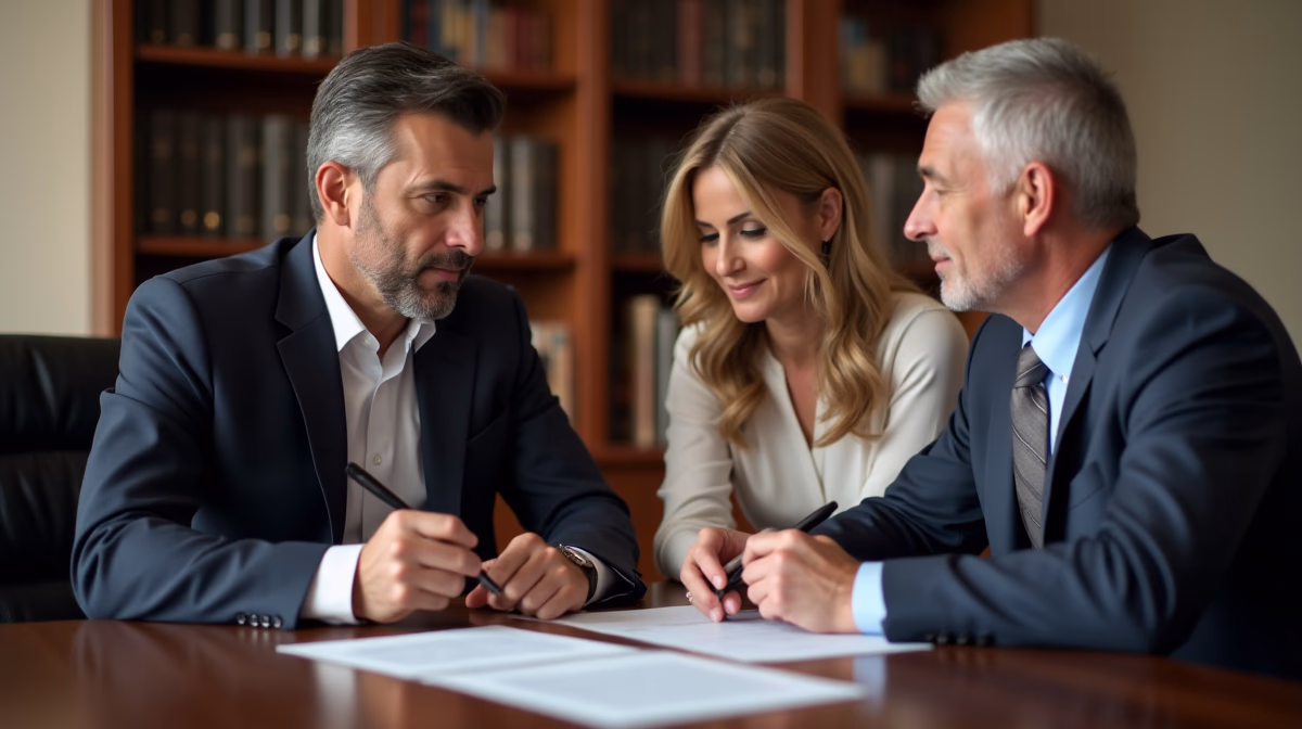 The experienced legal team at Moreno Valley Probate Law helping Inland Empire families from our Moreno Valley office consults with heirs in the Moreno Valley office to sign vital court filings discussing What Happens at a Final Distribution Hearing