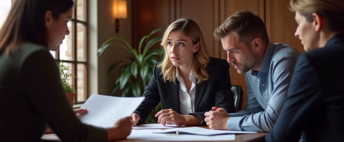 The experienced legal team at Moreno Valley Probate Law helping Inland Empire families from our Moreno Valley office consults with heirs in the Moreno Valley office to sign vital court filings discussing What Happens if a Will Doesnt Name Parents