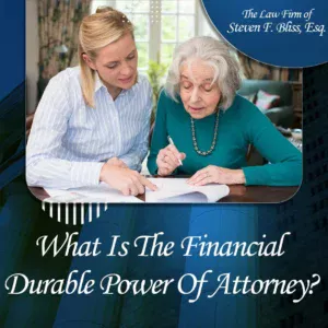 what is the financial durable power of attorney