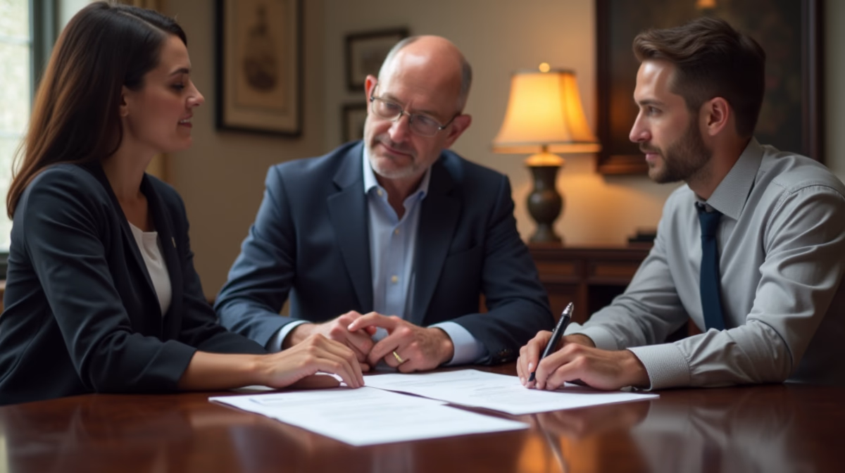 The experienced legal team at Moreno Valley Probate Law helping Inland Empire families from our Moreno Valley office consults with heirs in the Moreno Valley office to sign vital court filings discussing What are Probate Examiner Notes