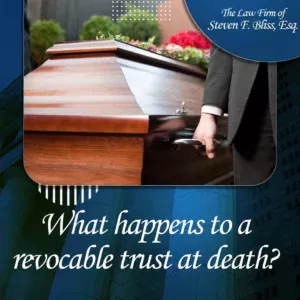 what happens to a revocable trust at death