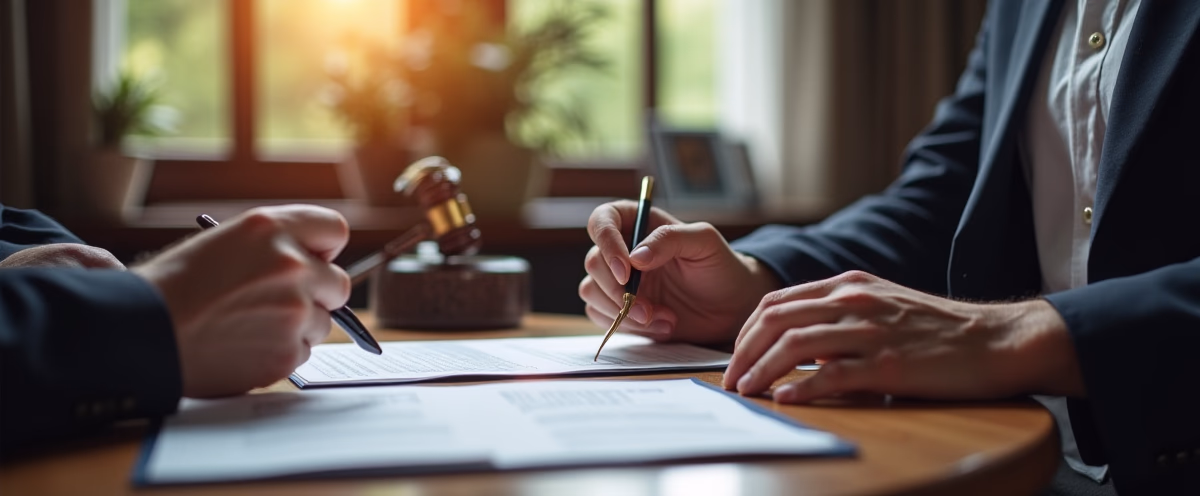 The experienced legal team at Moreno Valley Probate Law helping Inland Empire families from our Moreno Valley office consults with heirs in the Moreno Valley office to sign vital court filings discussing What happens when someone dies without a will in California