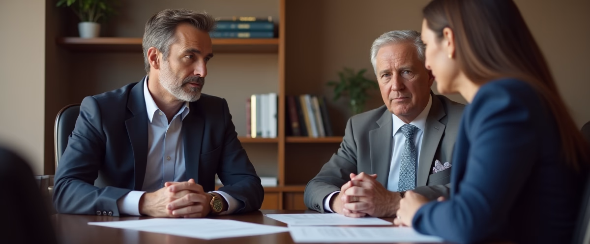 The experienced legal team at Moreno Valley Probate Law helping Inland Empire families from our Moreno Valley office consults with heirs in the Moreno Valley office to sign vital court filings discussing What if someone pressured the testator to change their will