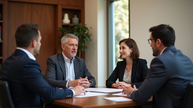 The experienced legal team at Moreno Valley Probate Law helping Inland Empire families from our Moreno Valley office consults with heirs in the Moreno Valley office to sign vital court filings discussing What is Ancillary Probate