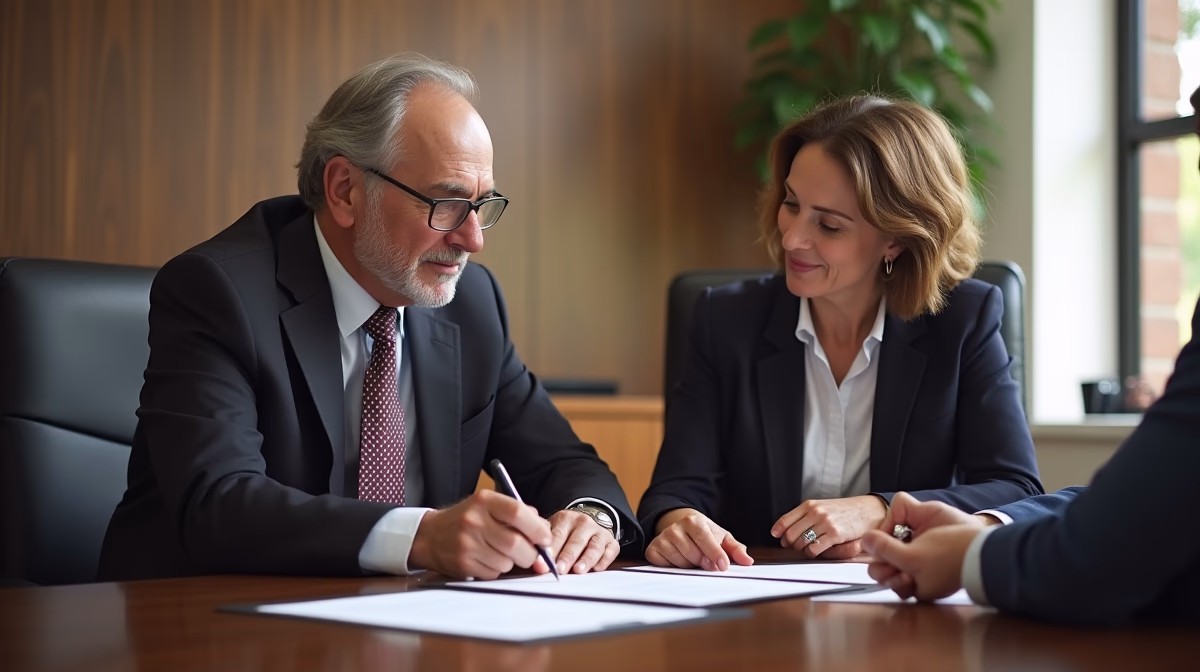 The experienced legal team at Moreno Valley Probate Law helping Inland Empire families from our Moreno Valley office consults with heirs in the Moreno Valley office to sign vital court filings discussing What is Probate with Full Authority