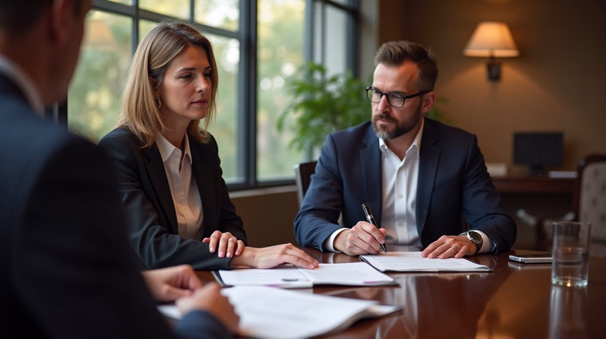 The experienced legal team at Moreno Valley Probate Law helping Inland Empire families from our Moreno Valley office consults with heirs in the Moreno Valley office to sign vital court filings discussing What is QuasiCommunity Property
