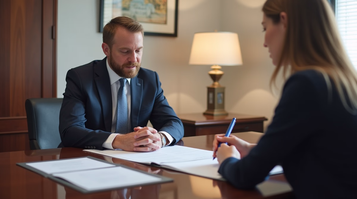 The experienced legal team at Moreno Valley Probate Law helping Inland Empire families from our Moreno Valley office consults with heirs in the Moreno Valley office to sign vital court filings discussing What is a California Probate Surcharge