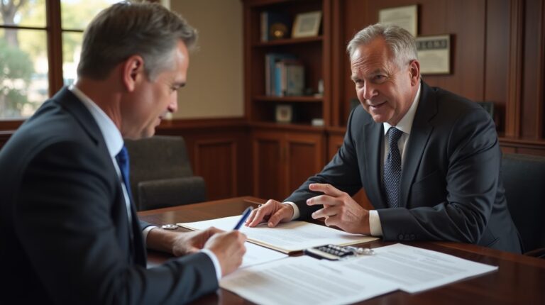 The experienced legal team at Moreno Valley Probate Law helping Inland Empire families from our Moreno Valley office consults with heirs in the Moreno Valley office to sign vital court filings discussing What is a Decree of Final Distribution