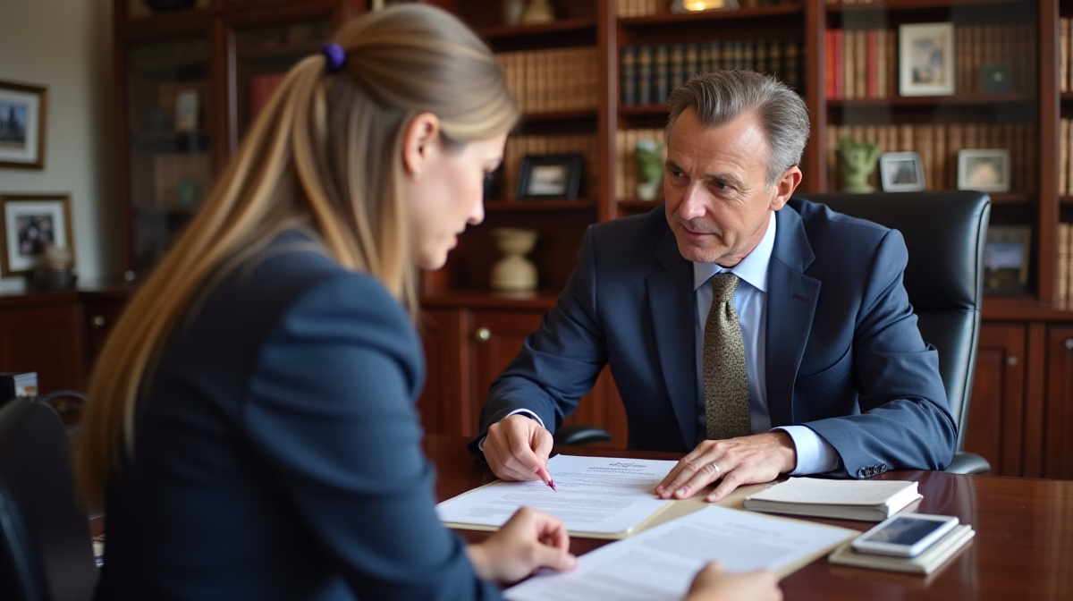 The experienced legal team at Moreno Valley Probate Law helping Inland Empire families from our Moreno Valley office consults with heirs in the Moreno Valley office to sign vital court filings discussing What is a Probate Examiner