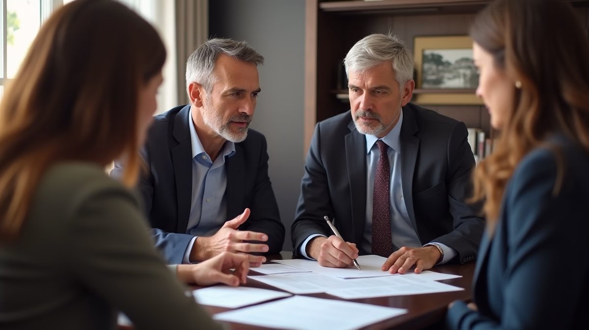 The experienced legal team at Moreno Valley Probate Law helping Inland Empire families from our Moreno Valley office consults with heirs in the Moreno Valley office to sign vital court filings discussing What is a Probate Overbid Hearing