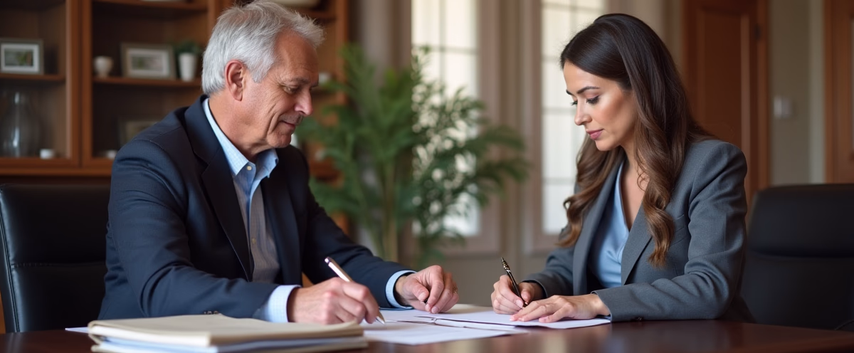 The experienced legal team at Moreno Valley Probate Law helping Inland Empire families from our Moreno Valley office consults with heirs in the Moreno Valley office to sign vital court filings discussing When Does a Trust End Up in Probate Court