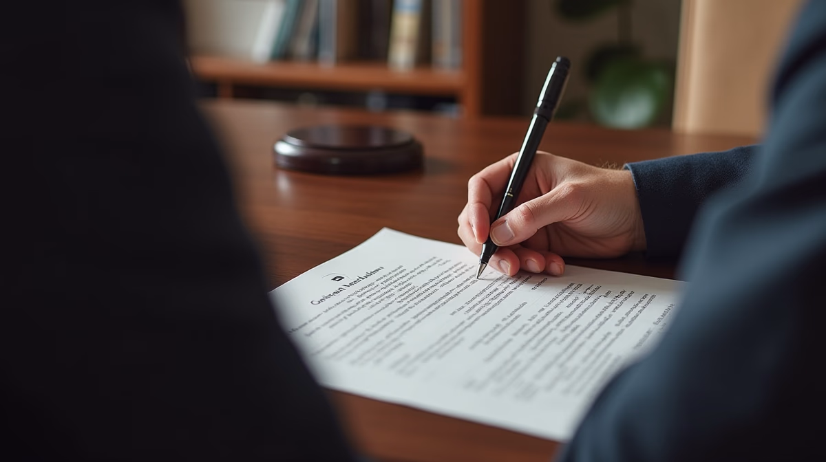 The experienced legal team at Moreno Valley Probate Law helping Inland Empire families from our Moreno Valley office consults with heirs in the Moreno Valley office to sign vital court filings discussing When to Use a Succession Petition