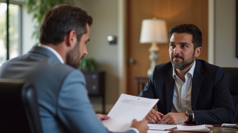 The experienced legal team at Moreno Valley Probate Law helping Inland Empire families from our Moreno Valley office consults with heirs in the Moreno Valley office to sign vital court filings discussing Which Box to Check If There Is No Will