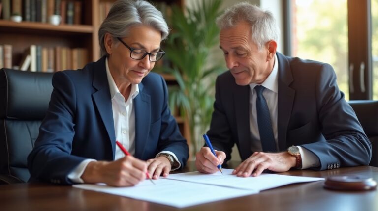 The experienced legal team at Moreno Valley Probate Law helping Inland Empire families from our Moreno Valley office consults with heirs in the Moreno Valley office to sign vital court filings discussing Who is Allowed to Challenge a Will