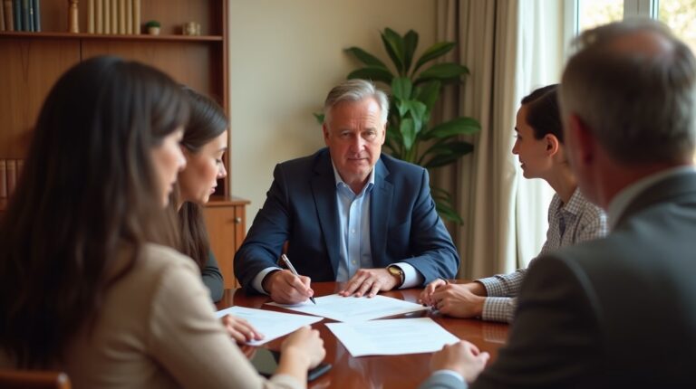 The experienced legal team at Moreno Valley Probate Law helping Inland Empire families from our Moreno Valley office consults with heirs in the Moreno Valley office to sign vital court filings discussing Why List the Decedents Parents