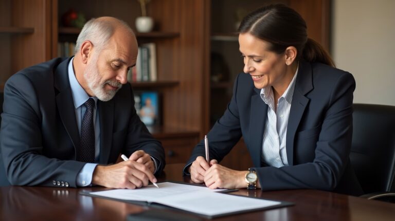 The experienced legal team at Moreno Valley Probate Law helping Inland Empire families from our Moreno Valley office consults with heirs in the Moreno Valley office to sign vital court filings discussing Will the Judge Ask Me Questions